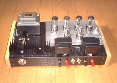 超三極管接続-MX 6CK4 Push-Pull パワーアンプ